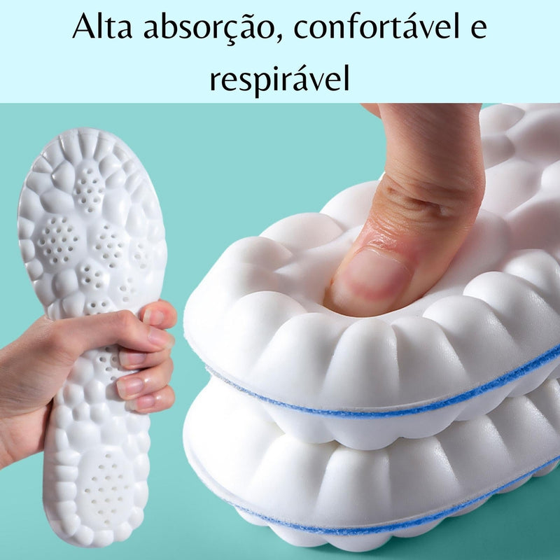 Palmilhas SoftPlus - Ergonomia confortável (Andando nas Nuvens) ☁️✅