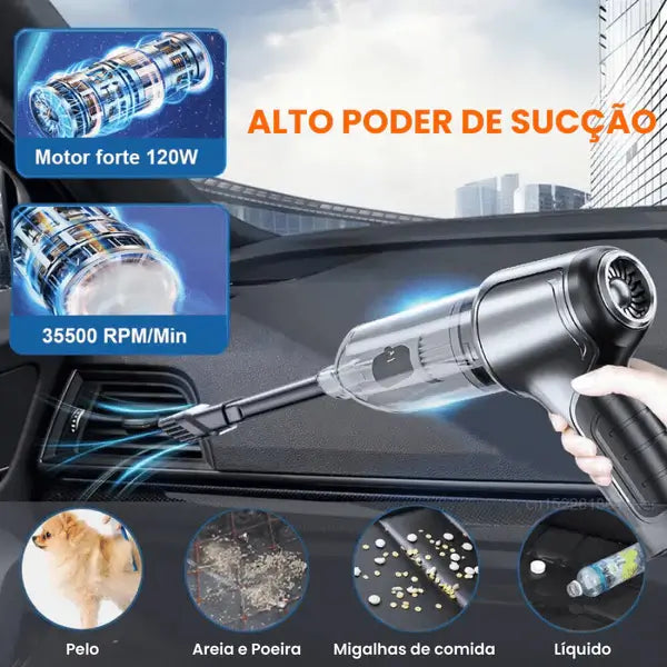 Aspirador de Pó Portátil 4 em 1 Master Cleaner® - FRETE GRÁTIS ✅