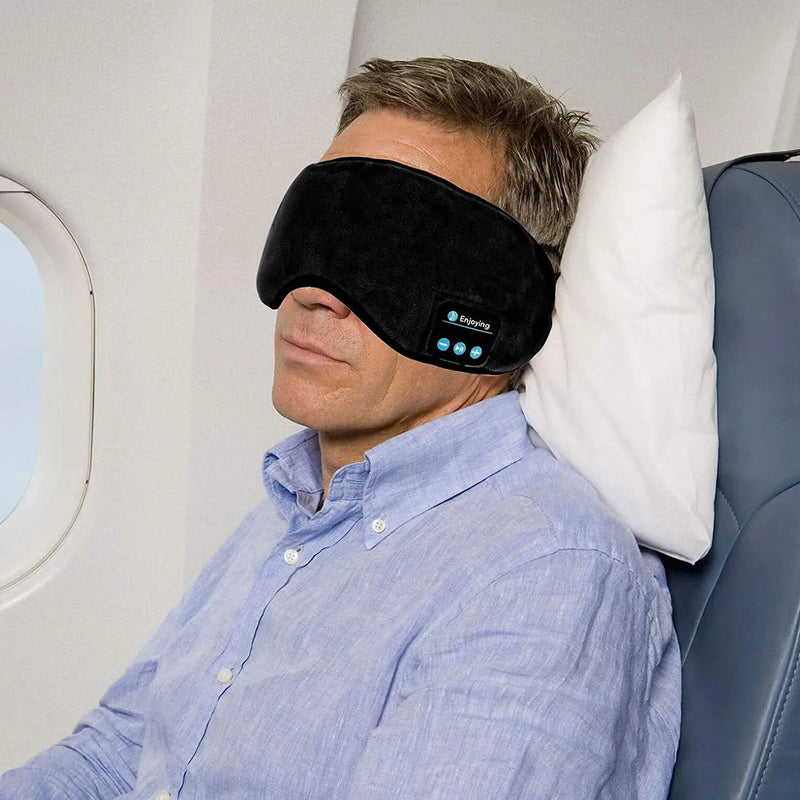 Máscara de Olho De Dormir C/ Fone De Ouvido Bluetooth - Sleep Mask™ 😴