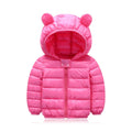 Jaqueta Infantil Puffer com Capuz - Basic Colors