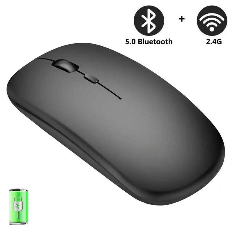 Mouse sem Fio Recarregável com Bluetooth ⭐✅