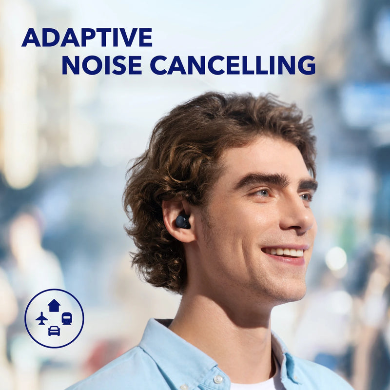 Fones de Ouvido Anker Space A40 Adaptivos com Cancelamento de Ruído ⭐✅