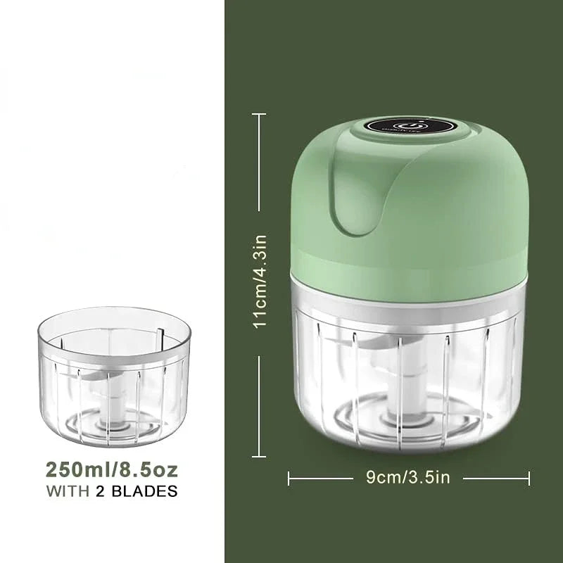 Mini Triturador Elétrico 250 ML ✅