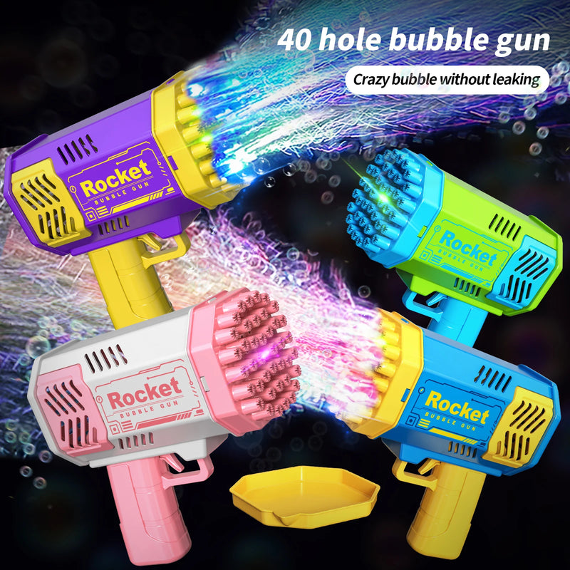 Arminha Lança Bolhas Automático - Bubble Gun