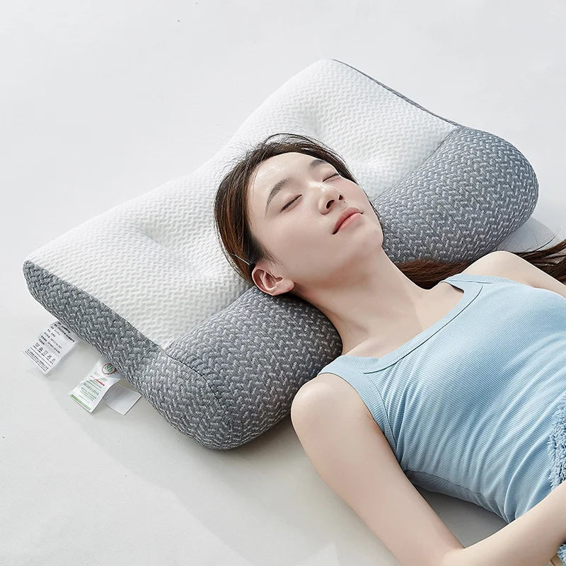 Travesseiro Ergonômico para Sono Perfeito - PillowTop ✅