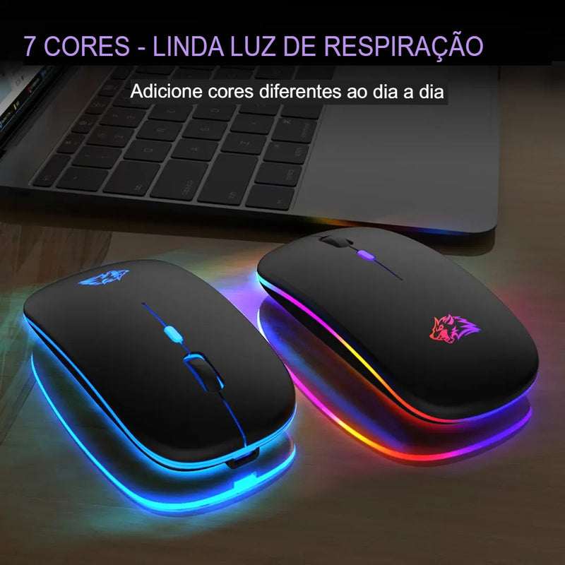 Mouse sem Fio - Modo Bluetooth ✅