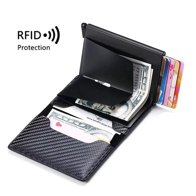 Carteira Antifurto Cartão Aproximação RFID 🛡️