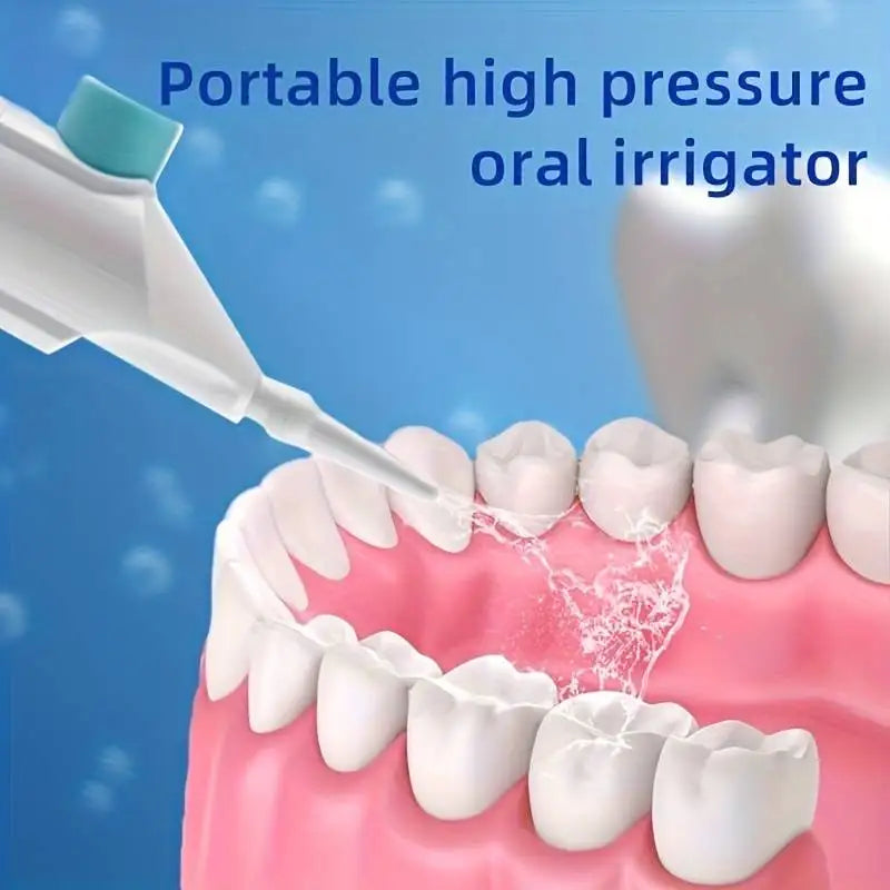 Irrigador Oral Portátil para a Limpeza Bucal e Dentária ⭐✅