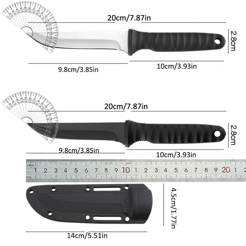 Mini Faca de Aço Inoxidável 🔪✅