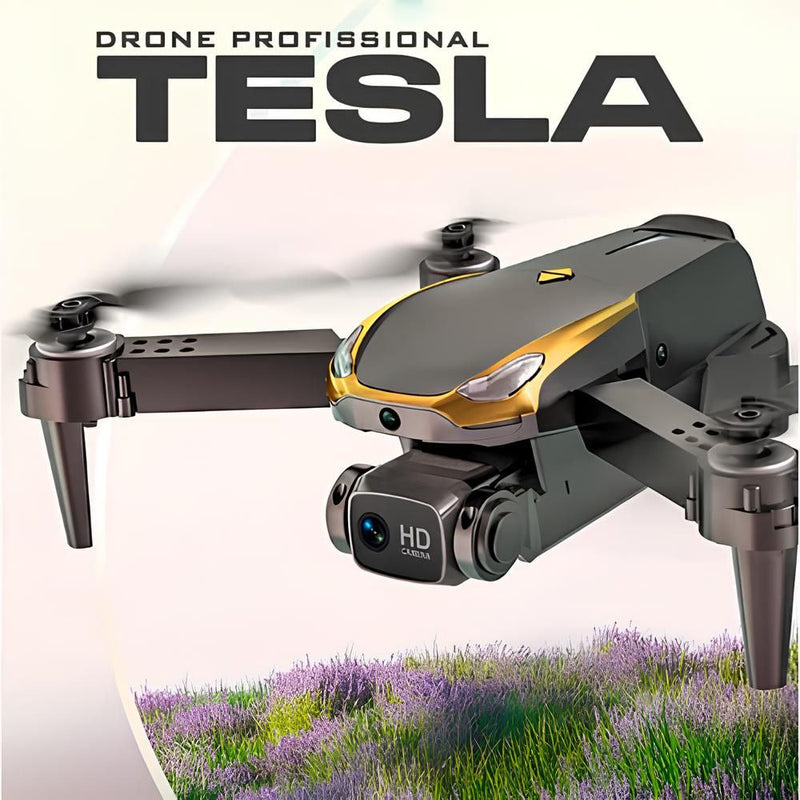 Drone Tesla 8K Pro Com Câmera 1080P Wifi GPS 5Km ✅